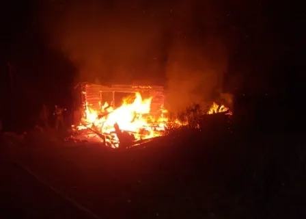 В Ярославской области сгорел жилой  дом