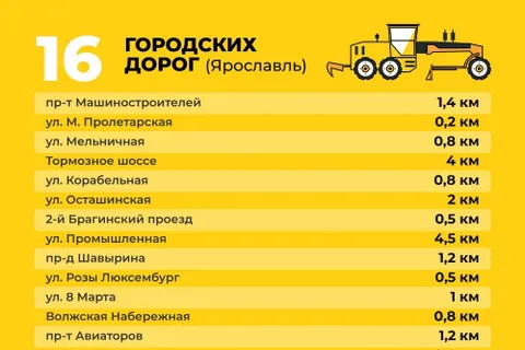В Ярославле сократили список ремонтируемых в 2021 году дорог