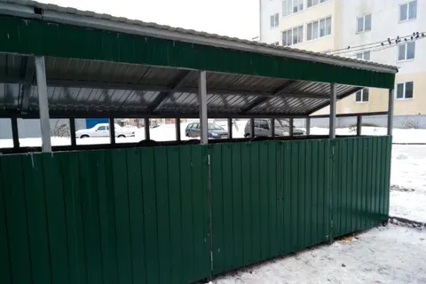 В Ярославле установили еще одну контейнерную площадку нового образца