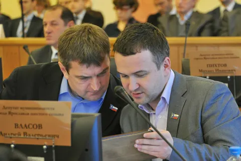 На очередном заседании муниципалитета Ярославля рассмотрено более двадцати вопросов. Фоторепортаж