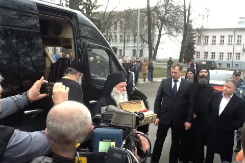 Десница Георгия Победоносца прибыла в Ярославль