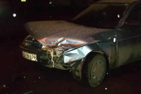 В Рыбинске Ярославской области столкнулись «Жигули» и «Мазда»я
