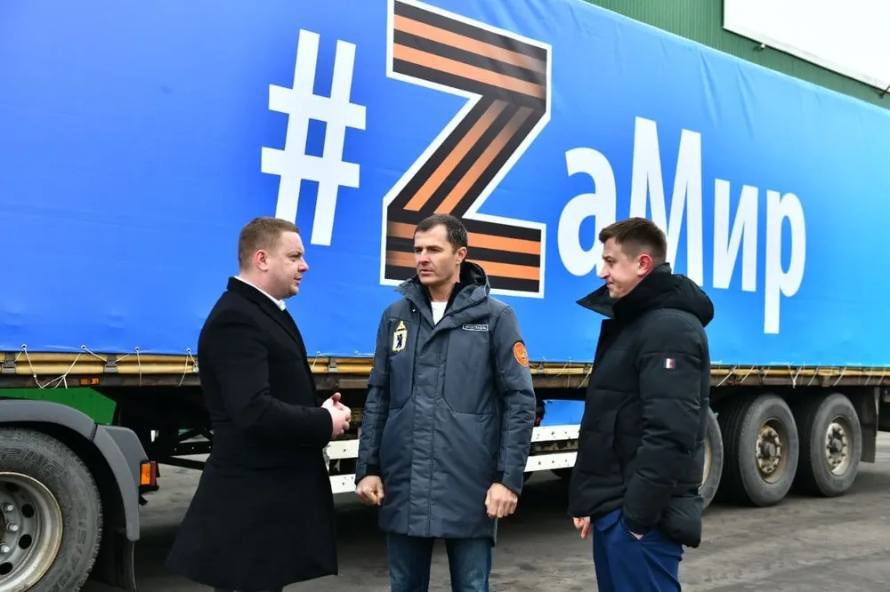 Из Ярославля отправилась фура с гуманитарной помощью жителям Донбасса