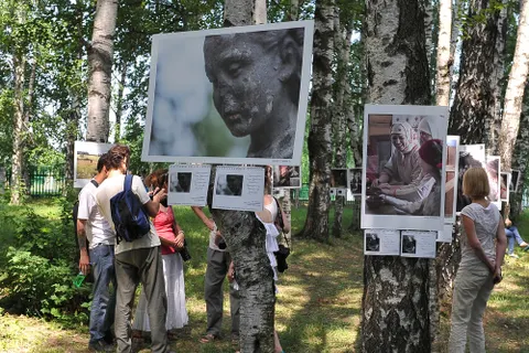 В Карабихе Ярославской области прошел 46 Всероссийский Некрасовский праздник поэзии. Фоторепортаж