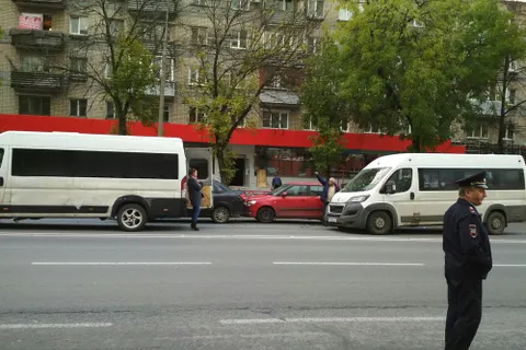 В центре Ярославля произошло ДТП с участием двух маршруток: фото