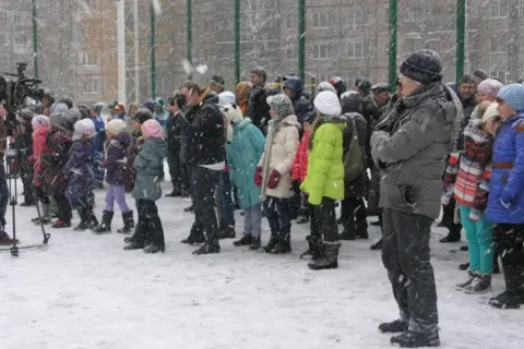 В Дзержинском районе Ярославля открыли третью спортивную площадку