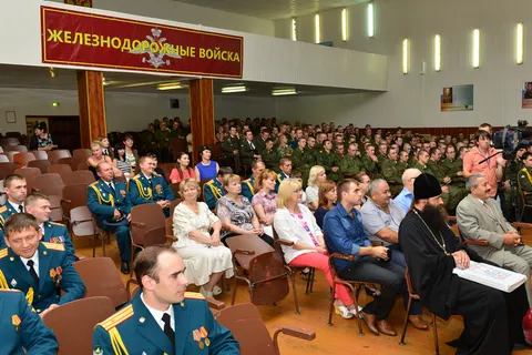 В Ярославле отмечают День железнодорожных войск. Фоторепортаж