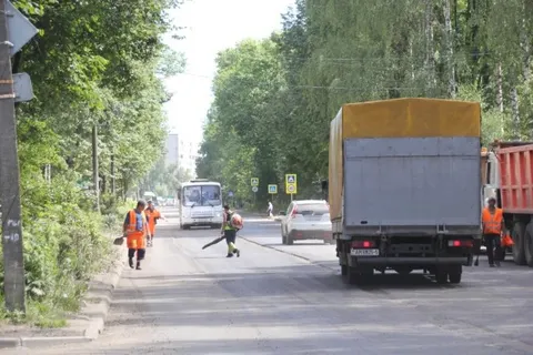 В Ярославле начались ремонтные работы на улице Некрасова
