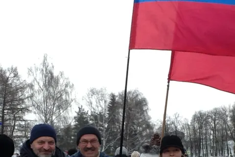 В Ярославле проходит митинг «Севастополь-Крым-Россия. Мы вместе». С фото