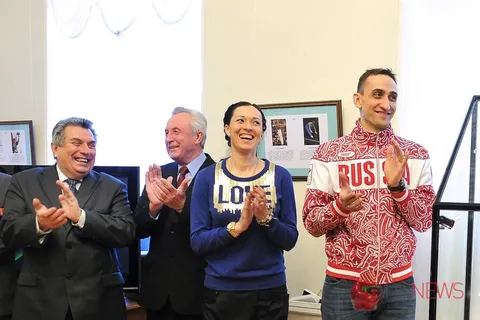 В Ярославле открылась выставка «Олимпийские герои». Фоторепортаж