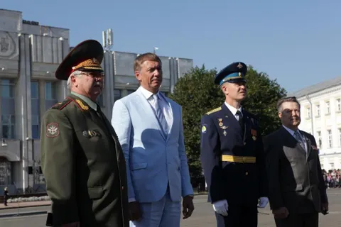 Курсанты Ярославского училища противовоздушной обороны присягнули на верность Родине