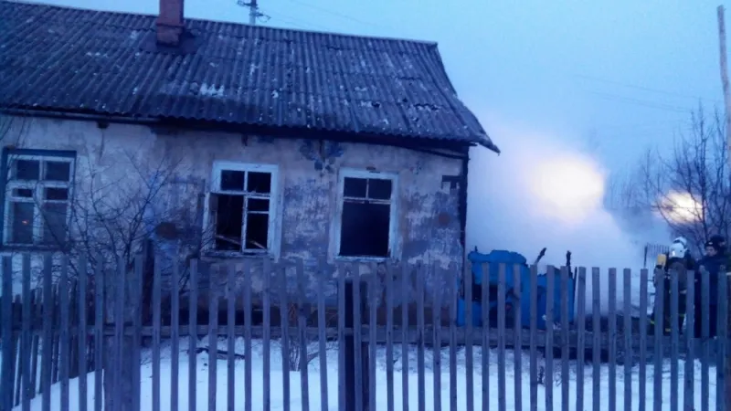 В Ярославской области на пожаре погибли двое пожилых людей