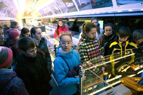 В Ярославле снова работала уникальная передвижная выставка РЖД