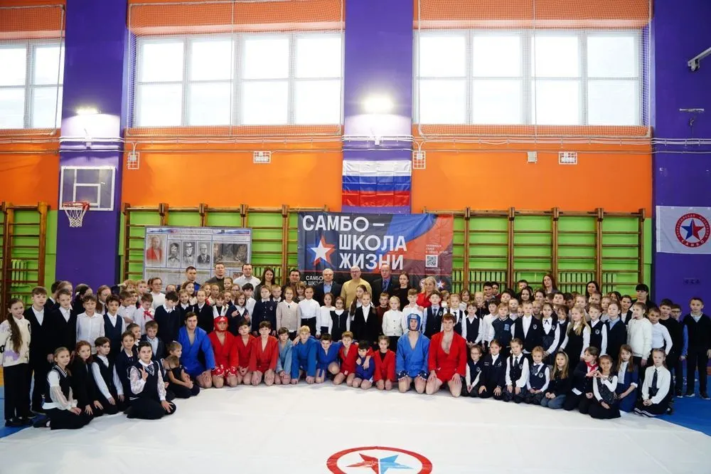 Еще одна ярославская школа присоединилась к проекту «Самбо в школу»
