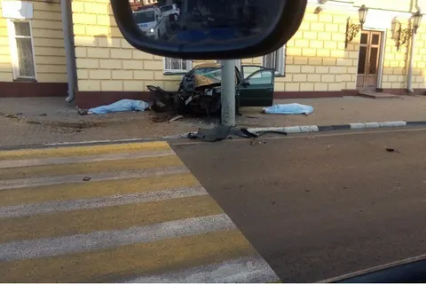 Жуткое ДТП произошло утром в центре Ярославля