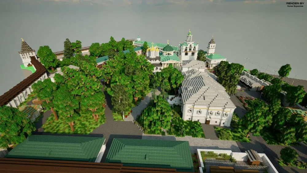 Ярославль и Ростов перенесли в известную игру Minecraft