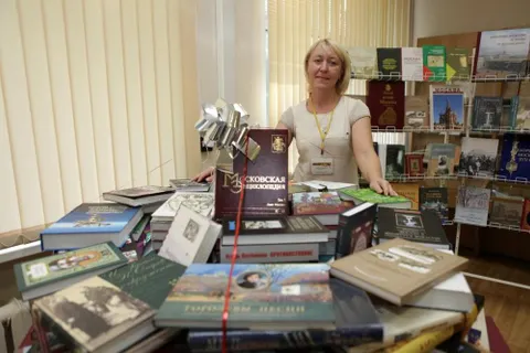 В Ярославле правительство Москвы подарило библиотекам книги