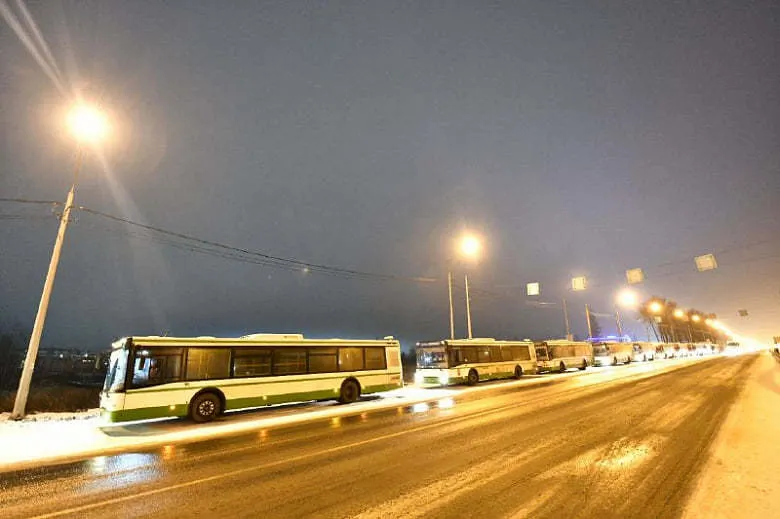 В Ярославль прибыли подержанные автобусы из Москвы