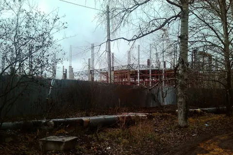 Во Фрунзенском районе Ярославля продолжается строительство аквапарка