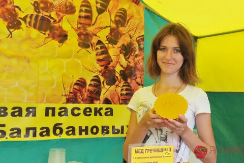 В Ярославле начала работу ярмарка «Медовый спас». Фоторепортаж