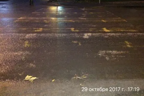  Миллионы, потраченные на разметку в Ярославле, смыло дождем: фото