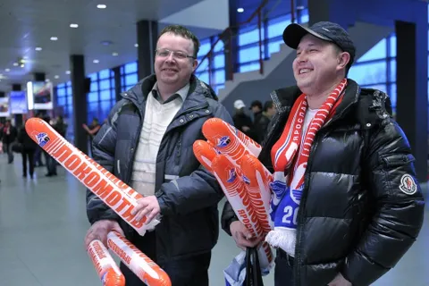 Ярославский «Локомотив» во вчерашнем победном матче подарил надежду болельщикам. Фоторепортаж