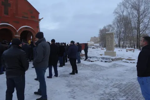 В Ярославле освятили колокола для строящейся армянской церкви