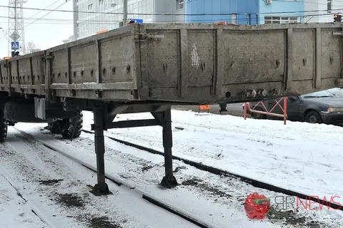 В Ярославле завершаются работы по устройству временного разворотного кольца трамвая. Фоторепортаж