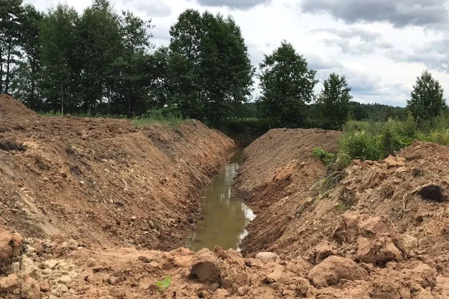 Под Рыбинском началось строительство нового кладбища