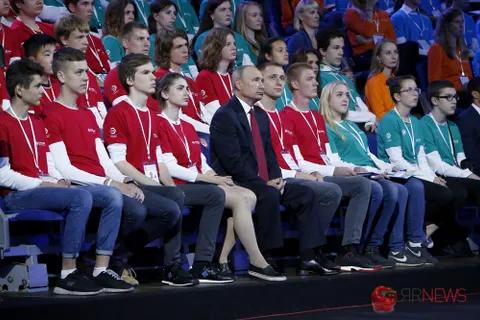 Открытый урок в Ярославле Путину удался