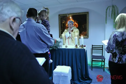 Католики Ярославля отметили Рождество. Фоторепортаж