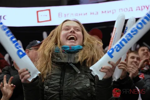 "Локомотив" Ярославля победил  "Салават Юлаев". Фоторепортаж