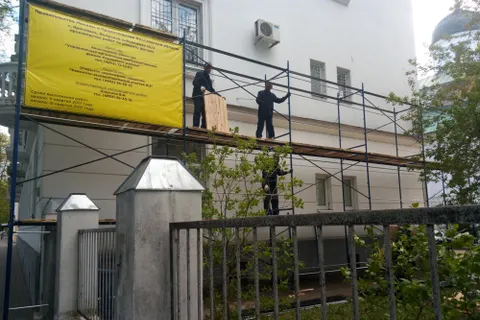 В Ярославле продолжается капитальный ремонт зданий в исторической части города