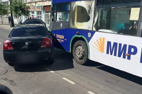 В Рыбинске в аварии с троллейбусом пострадали люди