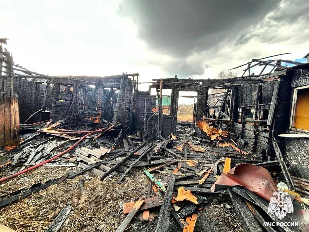 В пожаре под Рыбинском погиб невнимательный курильщик