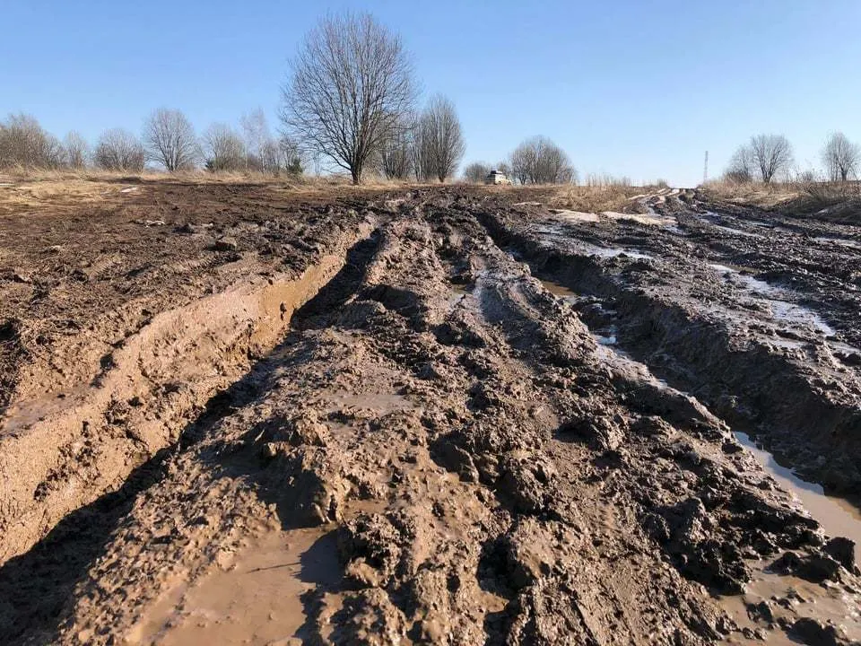 В Переславле-Залесском разрушена дорога в село Городище