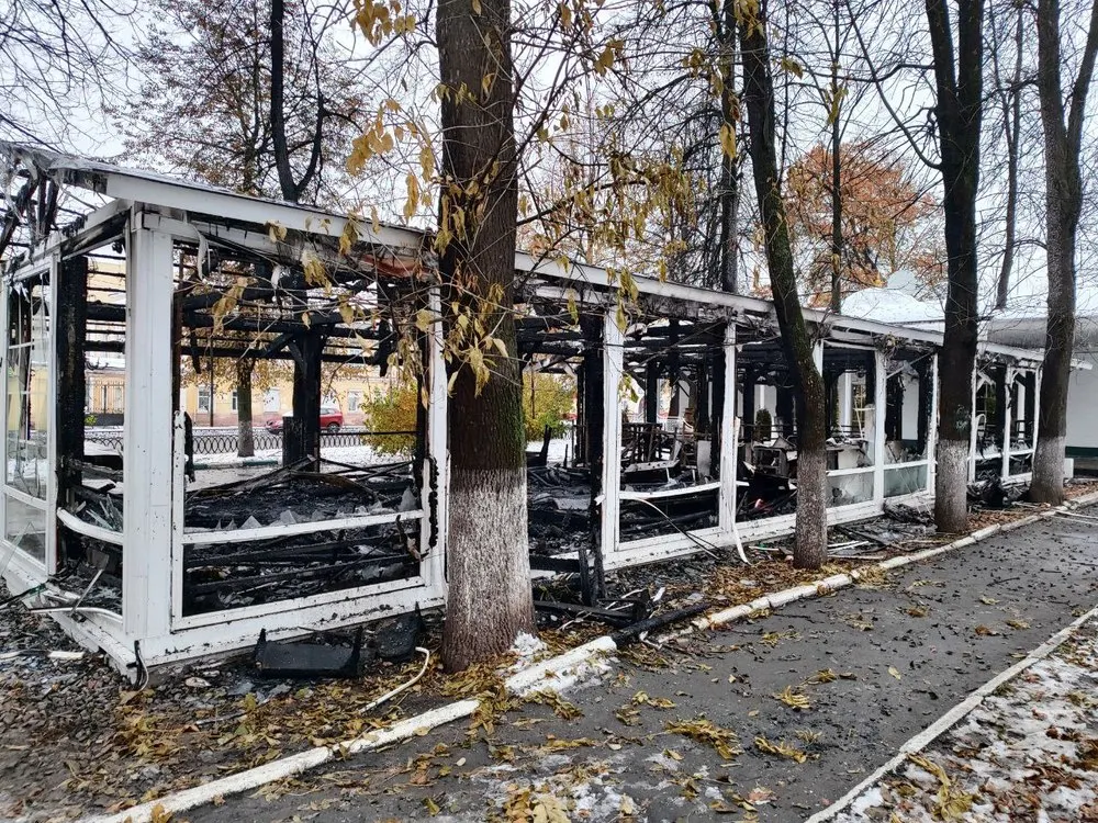 Власти Ярославля намерены «решить вопрос» со сгоревшим рестораном