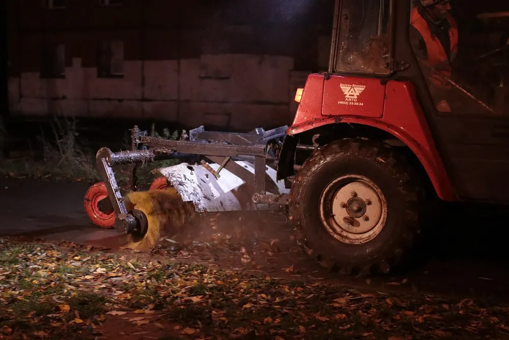 Мэрия Ярославля проверила качество ночной уборки улиц
