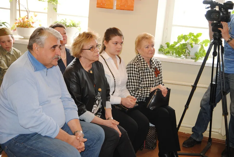 В Рыбинске дочери генерала Батова встретились со школьниками