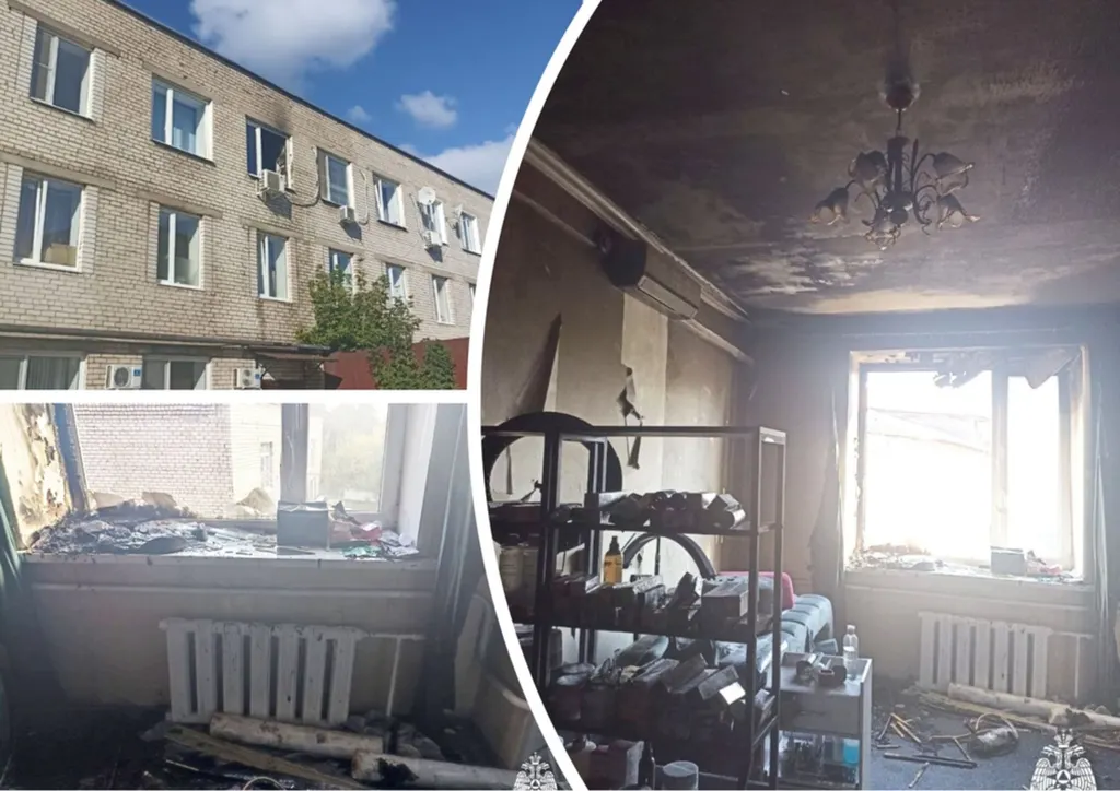 Лучи солнца стали причиной пожара в переславском бизнес-центре