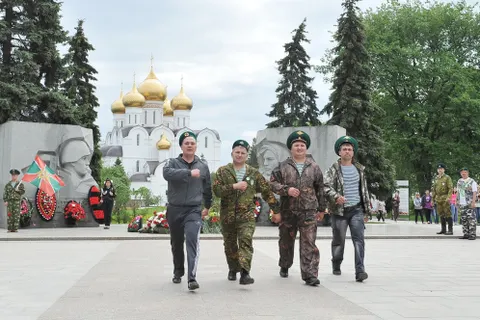 В Ярославле отметили День пограничника. Фоторепортаж