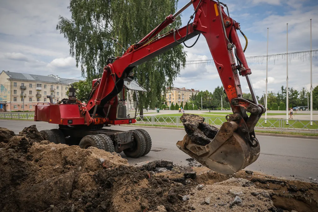 В пешеходной зоне Рыбинска отремонтируют около километра тепловых сетей