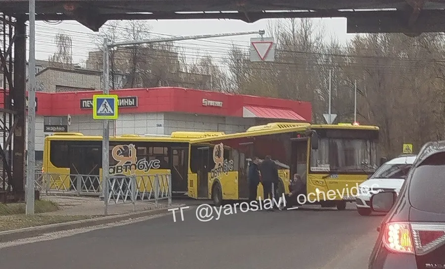 В Ярославле автобус сбил пенсионерку