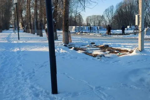 В Переславле продолжается благоустройство городского пляжа