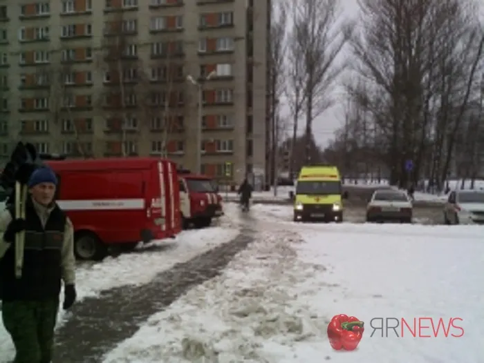 В Ярославле загорелся магазин «Кенгуру»