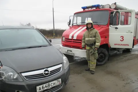 В Ярославле столкнулись МАН и «Опель»