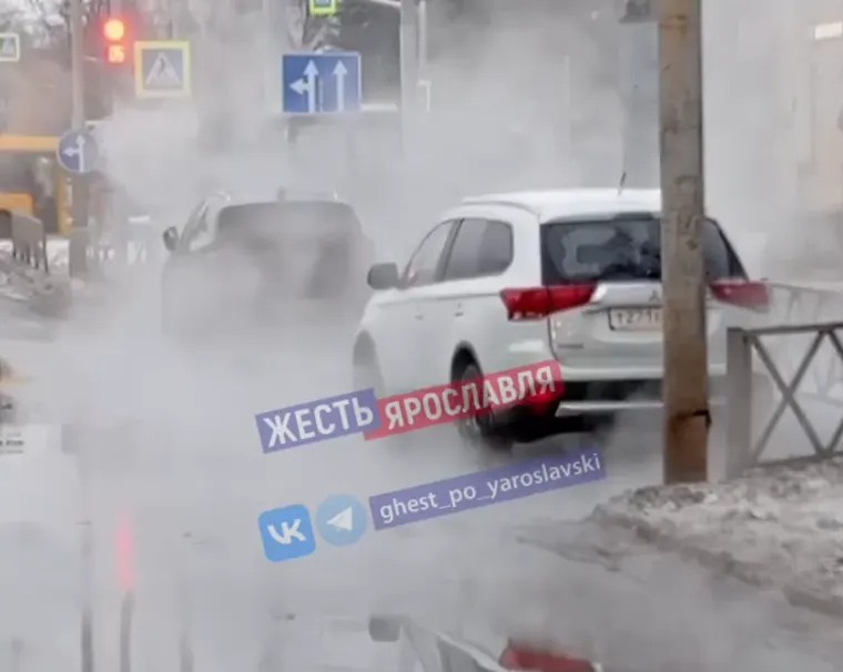 В центре Ярославля отключали отопление из-за ремонта теплосетей