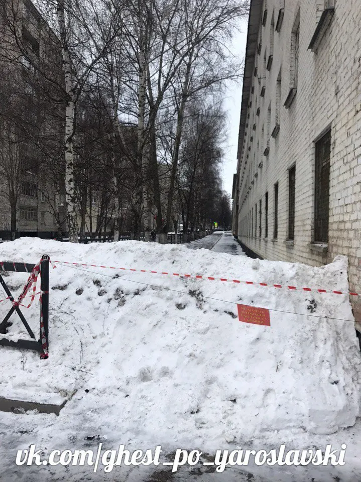 Жители Ярославля через соцсети заставили власть очистить тротуары от снега