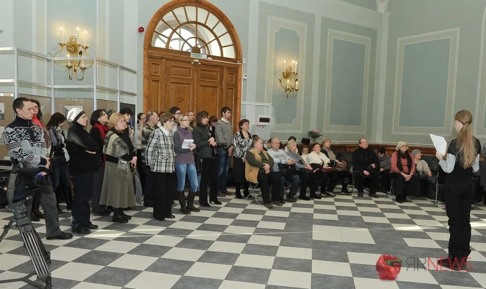 В Ярославле открылась выставка художников-блокадников. Фоторепортаж