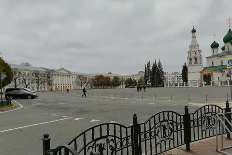 Центр Ярославля полон сотрудниками полиции